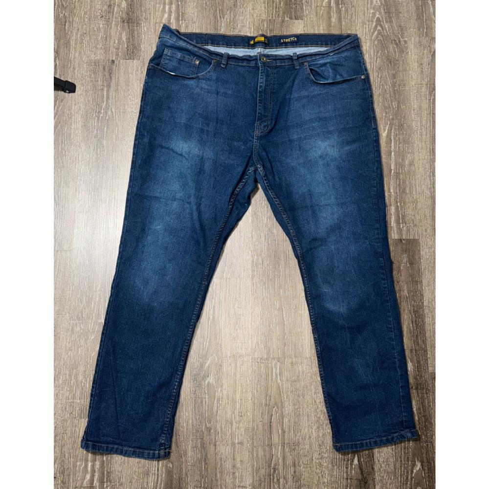 Rugby University Jeans Mens 44x30 Dark Blue Stretch Denim Pants